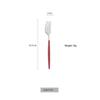 1 Pcs Dinnerware Red CutleryStainless Ste Knife Fork Spoon Cutlery Kitchen Table Flatware Tableware Silverware