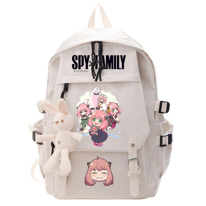 Spy X Family Spy Play House Peripheral Student School Bag Large Capacity Backpack Outdoor Travel Bag