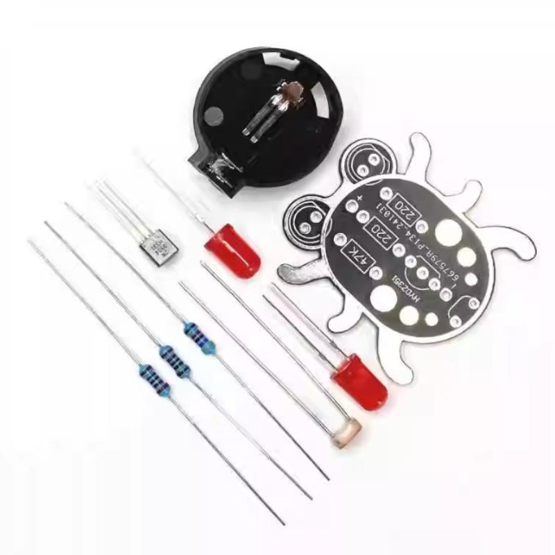 Weevil Eye Electronic Diy Kit Photosensitive Led Light For Beginners Electronics Learning Kit