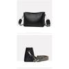 Fashion Solid Color Cow Women Shoulder Crossbody Bag Luxury Ladies Phone Bag And Purses  Handbag Women's Bag