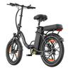 20-inch Folding Electric Bike 250W Motor 48V 16Ah Battery 25km/h 100km Range 20x3.0-inch Fat-Tire Electric Bicycle
