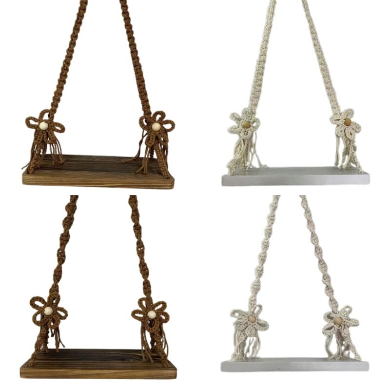 Baby Swing Photography Props Newborn Posing Furniture Shooting Props Skin-Friendly Photo Gear Infant Birth Party Decors