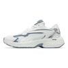 Puma Tevaris Nitro Metallic Stoff Synthetikleder Lässige Low-Top Lifestyle-Schuhe Damen Sneaker Weiß Blau 391098-04