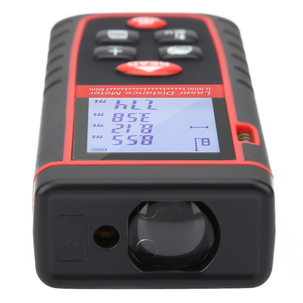 LCD Display Rz S 60M Laser Distance Meter Measurer Distance Measuring Tool Range Finder
