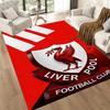 Liverpool Football Club Fußmatte Perfekt für Schlafzimmer Flur Spielzimmer Eingangsbereich Rutschfester Teppich Anime Bürodekoration Spirituelles Geschenk