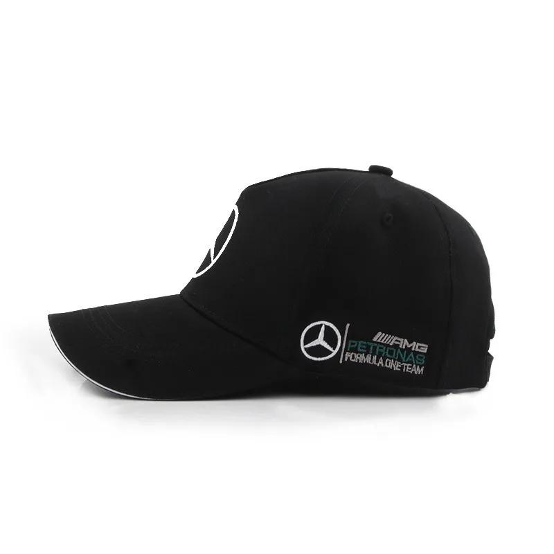 Car Sticker Car Baseball Cap Outdoor Adjustable Casual Hats Sunscreen Hat For Mercedes Logo Benz AMG W203 W206 W220 W211 W212 W2
