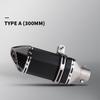 51mm Universal Motorcycle Exhaust with Muffler for Z400, 250, R15, R3