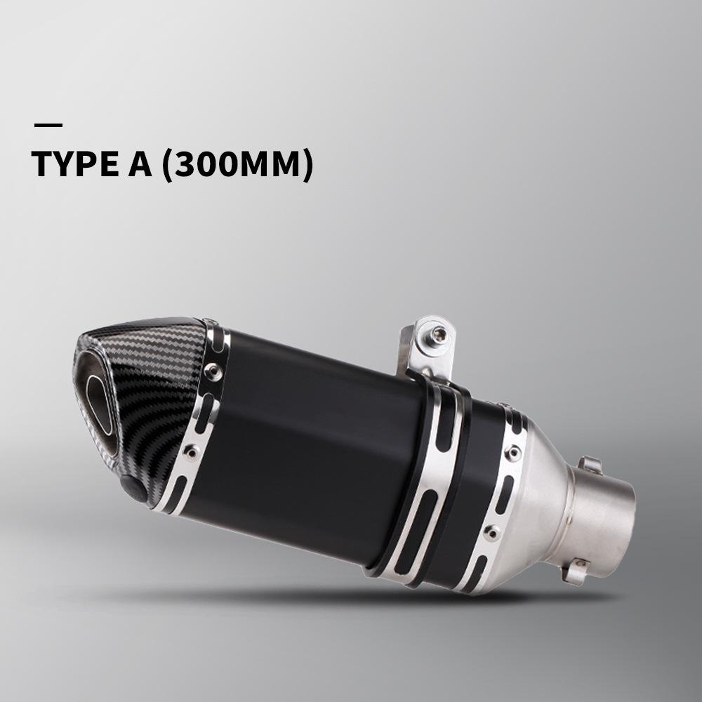 51mm Universal Motorcycle Exhaust with Muffler for Z400, 250, R15, R3