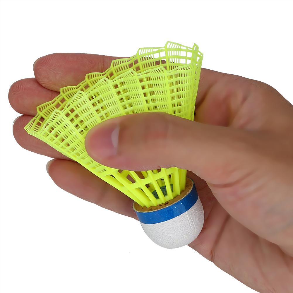 6PcsSet Professional Nylon Badminton Ball Shuttlecock Outdoor Sports Training Accessory