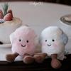 Pelúcia Kawaii de Marshmallow Fofa Rosa Azul Boneca de Pelúcia Marshmallow Pelúcias de Casal Macias Presentes de Aniversário Menina Decoração de Casa