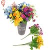 1 Bouquet 7 Branch 28 Heads Cute Silk Daisy Artificial Flower DIY Wedding Party Flower Bouquet Home Decoration Fake Daisy Flower
