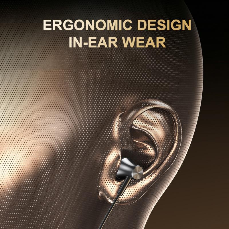 Portable Lavalier Headphones Bluetooth Earbuds Surround Sound Headsets Noise Reduction Earphones Handsfree In Hd Mic