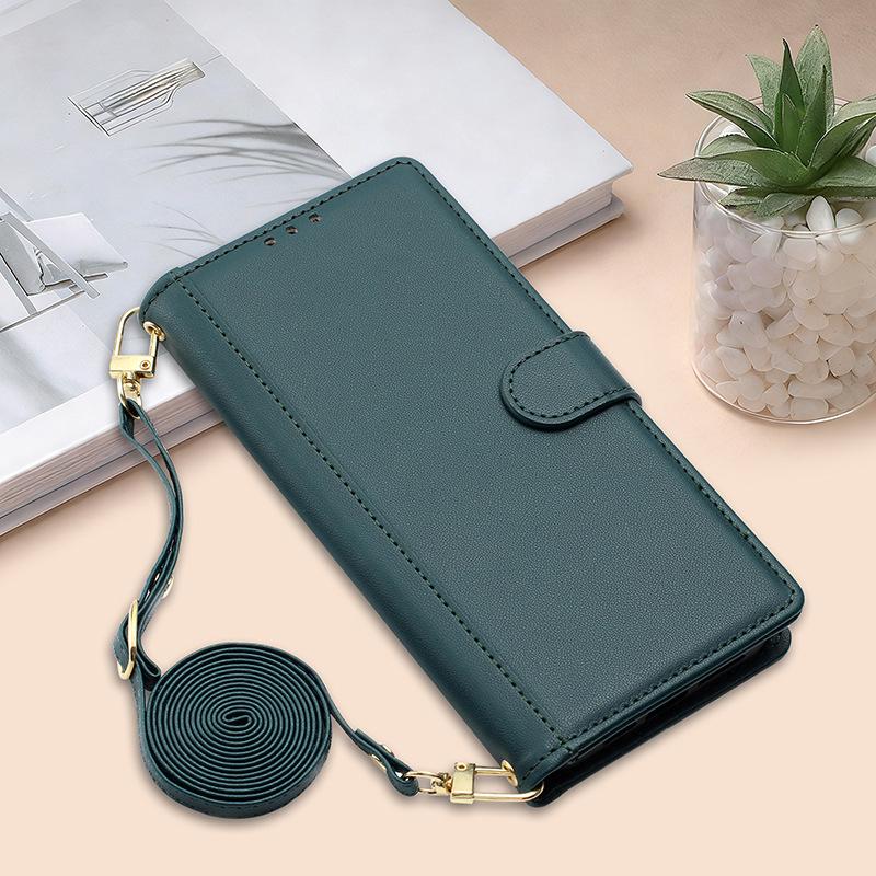 Flip Cover Mobile Phone Case Is Suitable for Apple 17E Samsung Iphone Mobile Phone Leather Case Card Magnetic Splicing Leather Protection