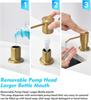 Stainless Steel 304 Kitchen Sink Soap Dispenser, 500ml Press Type with 120mm Silicone Tube