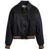 Womens/Ladies Lennox Snap-Front Varsity Jacket