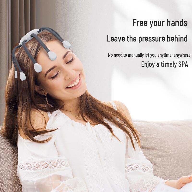 Kangzuo Octopus Electric Vibrating Head Massager