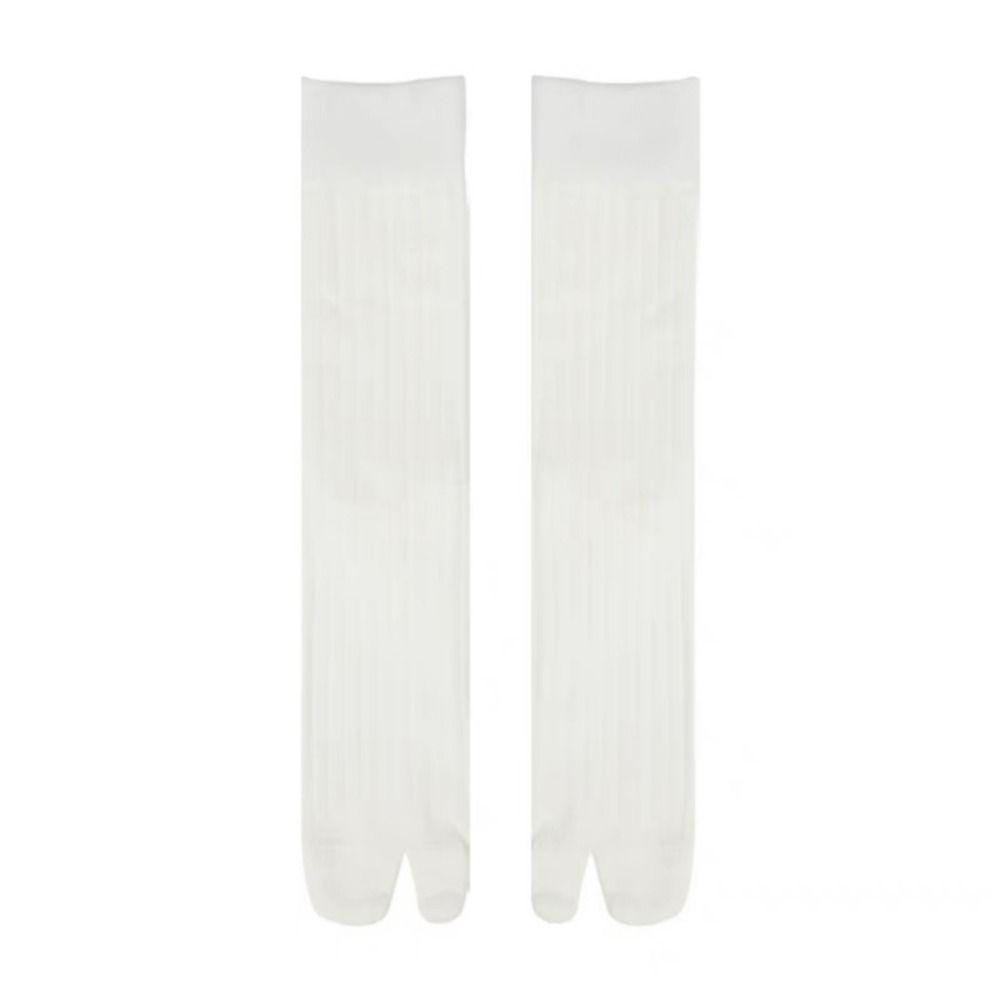 

Высококачественные носки с раздельным пальцем, новые гребенные однотонные женские носки таби, хлопок Харадзюку, мягкие носки с двумя пальцами белый