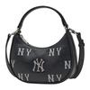 MLB MONOGRAM Pu Handbag Women's Black 3ACRMM16N-50BKS