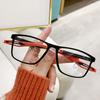 Stylish Anti Blue Light Glasses for Men Women Fashionable Silicone Sports Eyewear Clear Minus Diopter Nearsighted