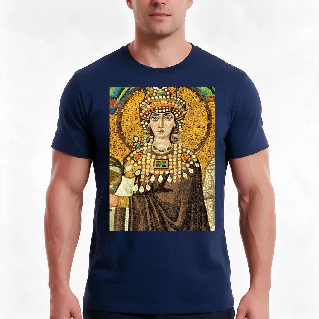 Theodora Wife Of Justinian I Tshirt Summer Casual Cotton Tee Oversized Streetwear Tops Vintage Graphic Print 100 Cotton