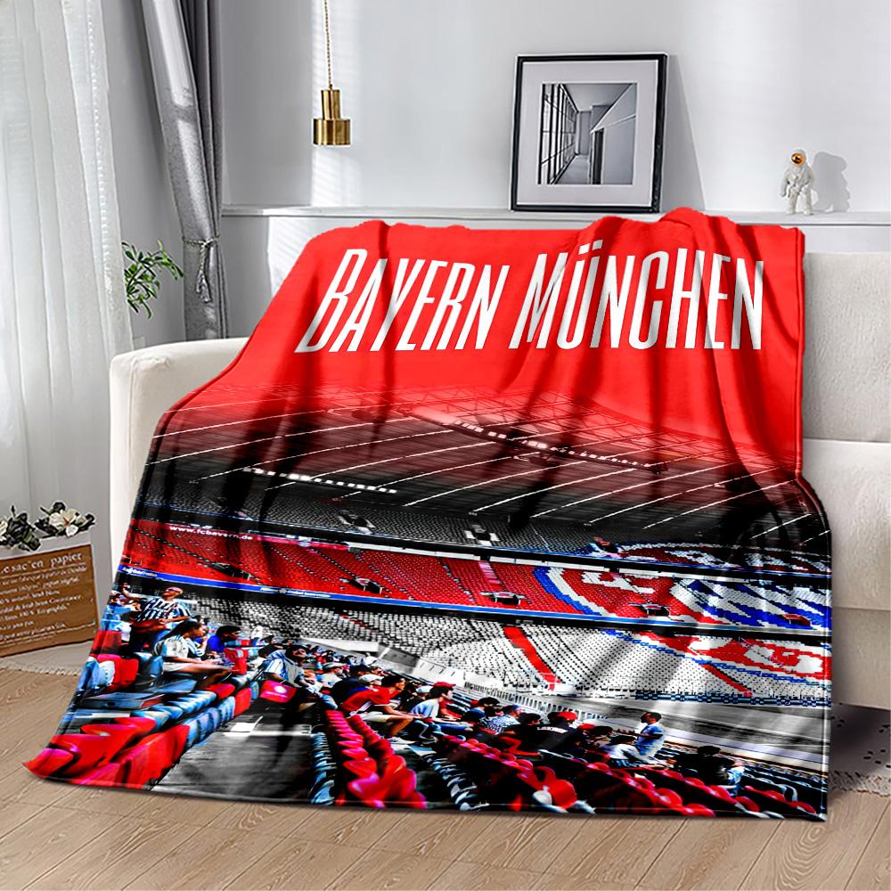 Bayern Munich Blanket Ultra-Soft Great for Picnics Chair Couch for All Seasons Stylish Decor Ideal Gift For Birthday Valentine'S Day