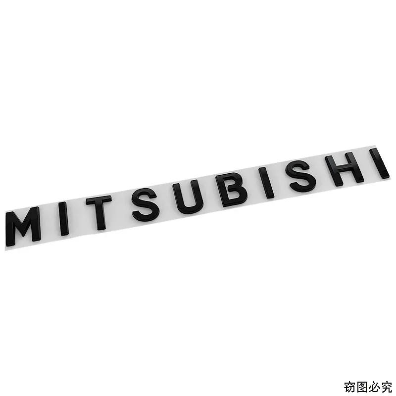 36CM ABS Car Front Rear Trunk Emblem for Mitsubishi Lancer Pajero ASX Outlander Eclipse Cross Galant Mirage L200 Colt Stickers