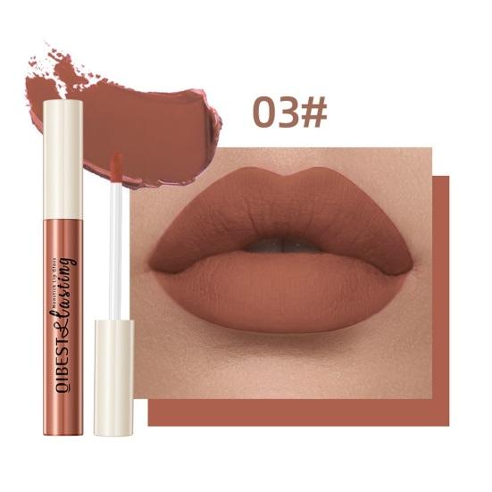 Matte Non-stick Long-lasting Waterproof Smudge Proof Hydrating Highly Pigmented Women Girls Liquid Lip Stick