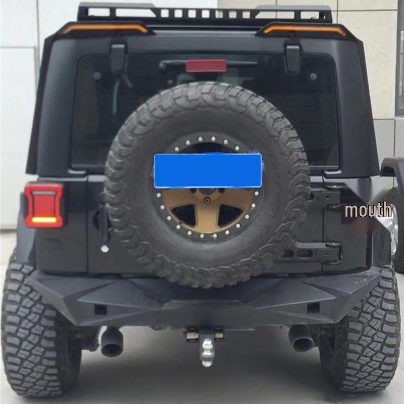 Střešní spoiler Wrangler JK/JL: Specifikace pro USA/Evropu, Upravený design se světly