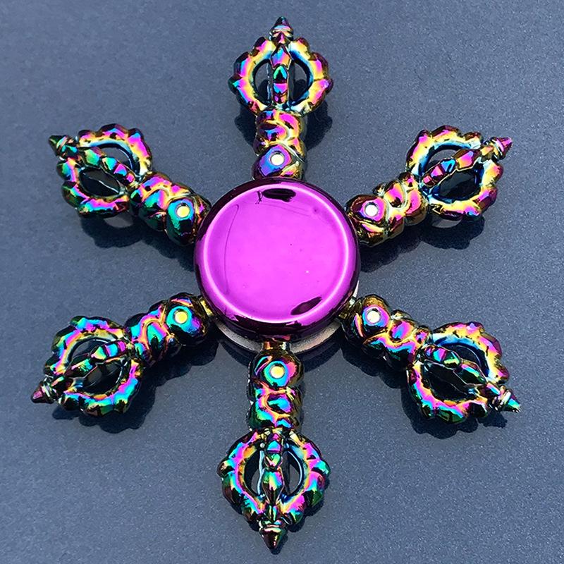 Hundred Styles Alloy Finger Spinner: Cool Decompression Toy for Kids and Students