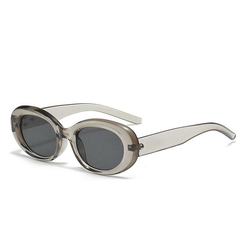 Trendy Unisex Round Frame Sunglasses - High-End Fashion for Sunshade and Sunscreen