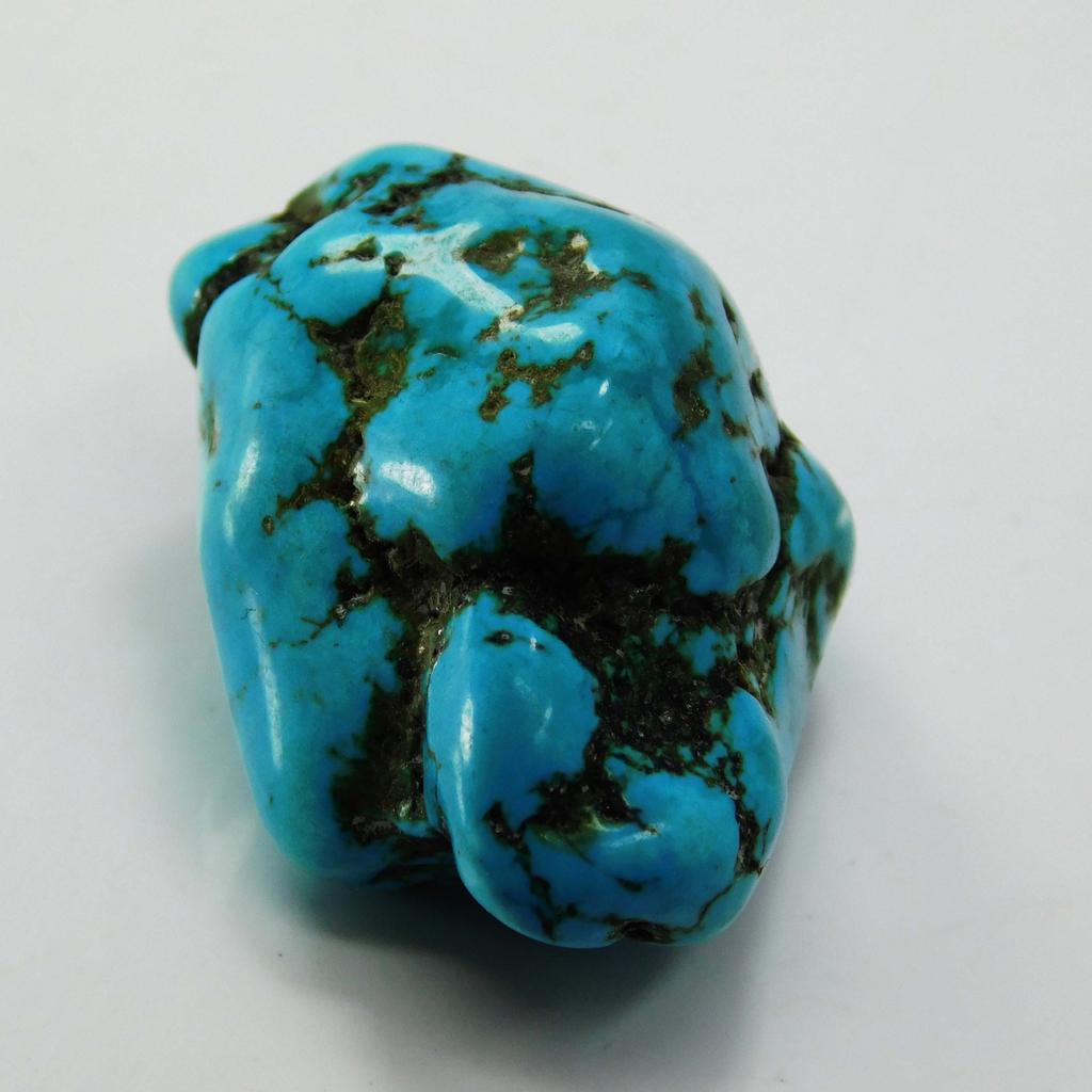 Blue Turquoise Rough Slab 79 Ct Natural CERTIFIED Loose Gemstone Rough