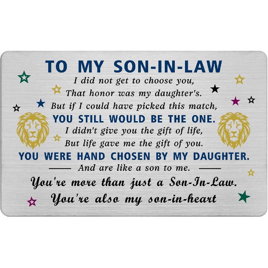 Карты-подарки от EE&YU для зятя - Поздравительная открытка на день рождения взрослому зятю, Лучшие подарки зятю от тещи, Подарок будущему жениху на свадьбу, День святого Валентина