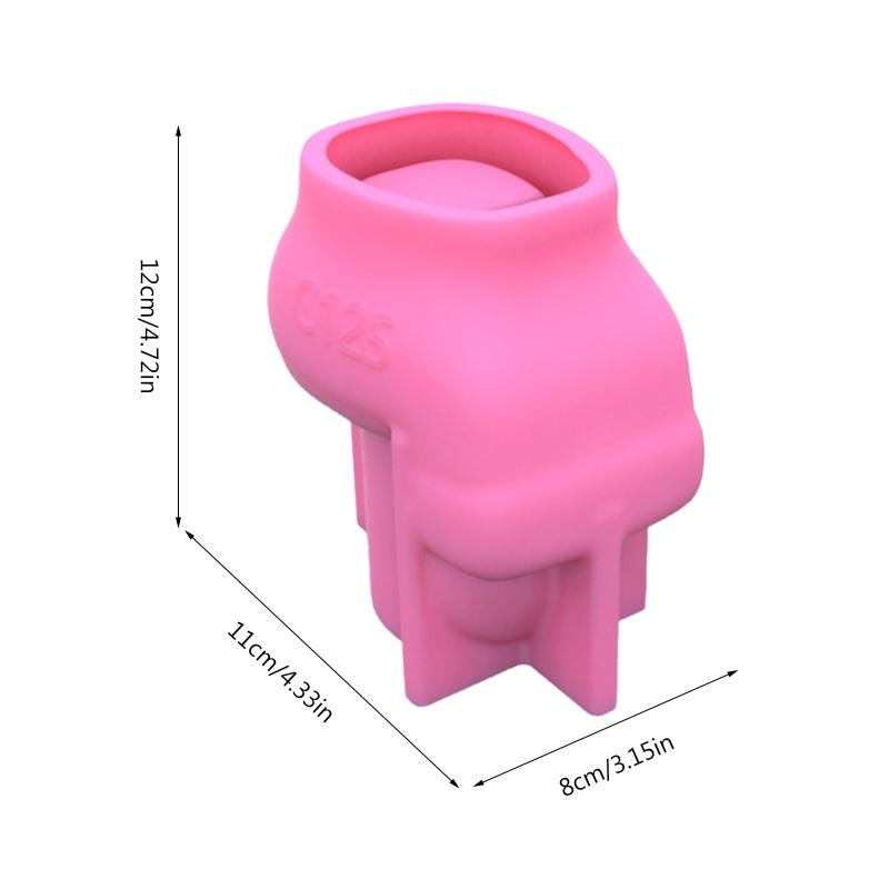 Succulents Flower Pot Resin Silicone Mold Suitable for Diy Garden Concrete Flower Pot Pen Holder Crafts Home Decor