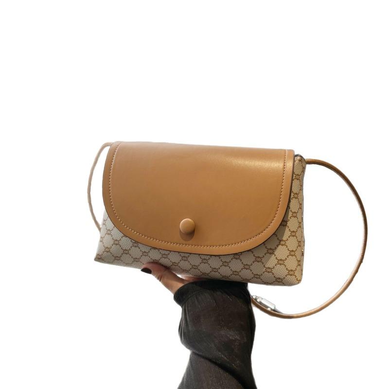 Bag New Women's Bag Retro Printing Premium Sense Mobile Phone Bag Women's Crossbody Bag Bag Support