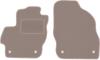 Beige Vordermatten für: Mazda 3 II BL Schrägheck, Limousine (2008-2013)