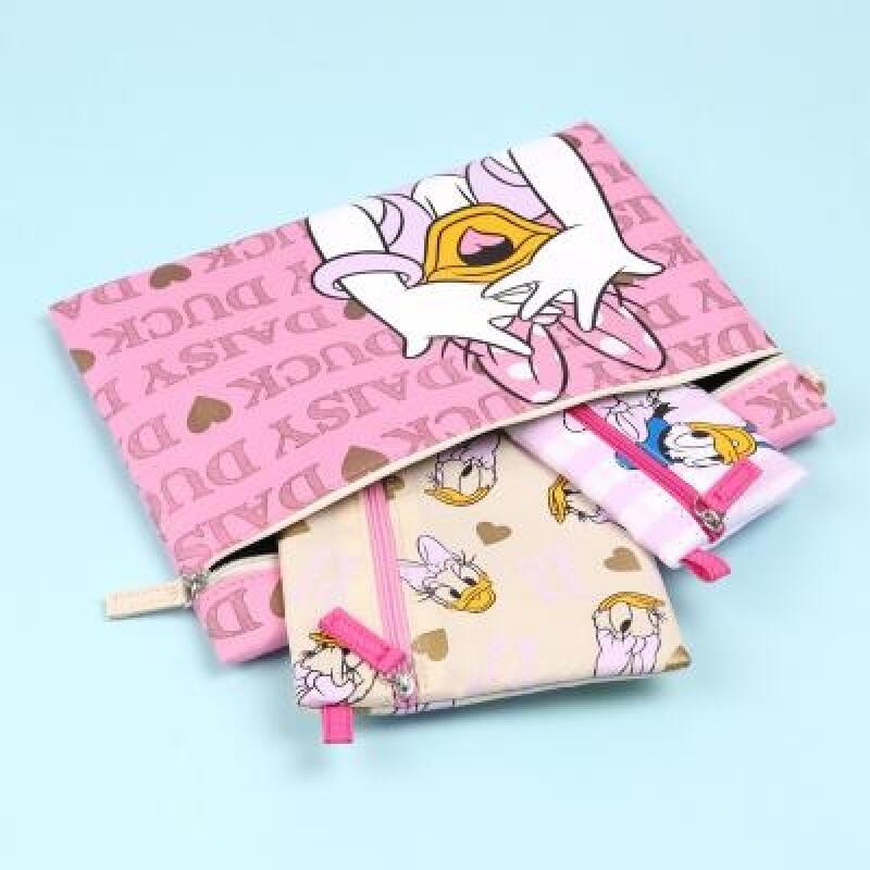Ensemble de 3 pochettes Daisy