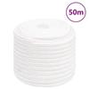 152573 vidaXL Boat Rope White Full 16 Mm 50 M Polypropylene