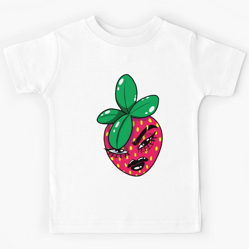 Sassy Strawberry Kids T-Shirt 130