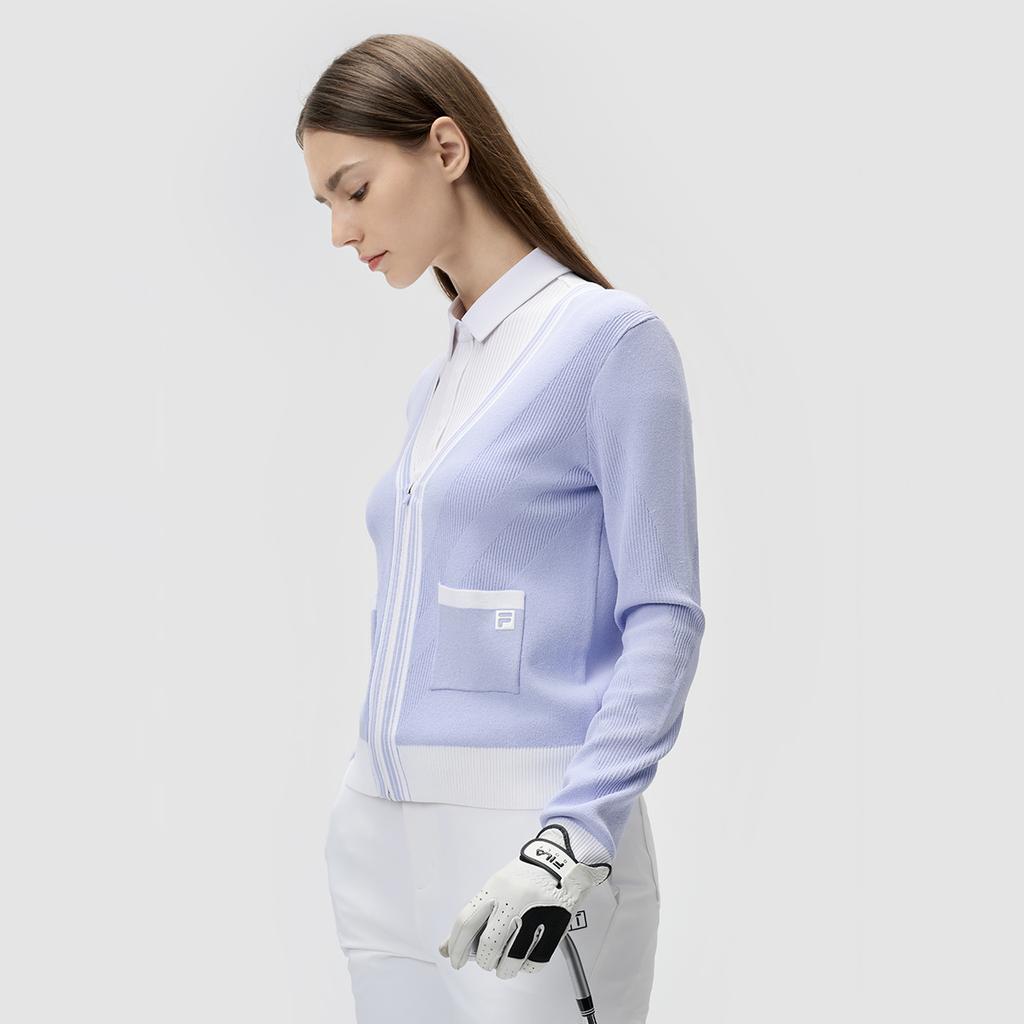 New FILA Knitwear Women's Konjac Purple A11W435405FPR