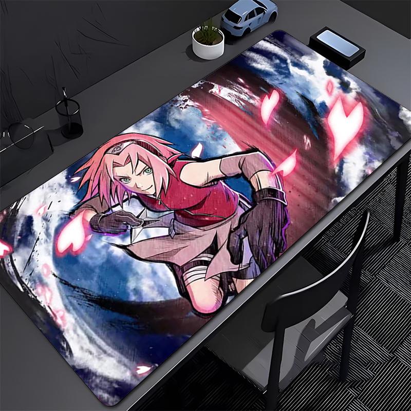 Mouse Pad Office Naruto Sakura Haruno Computer Speed Type Varpet Mat Esports Players Laptop Keyboard Pad Mousepad PC Desk Mat