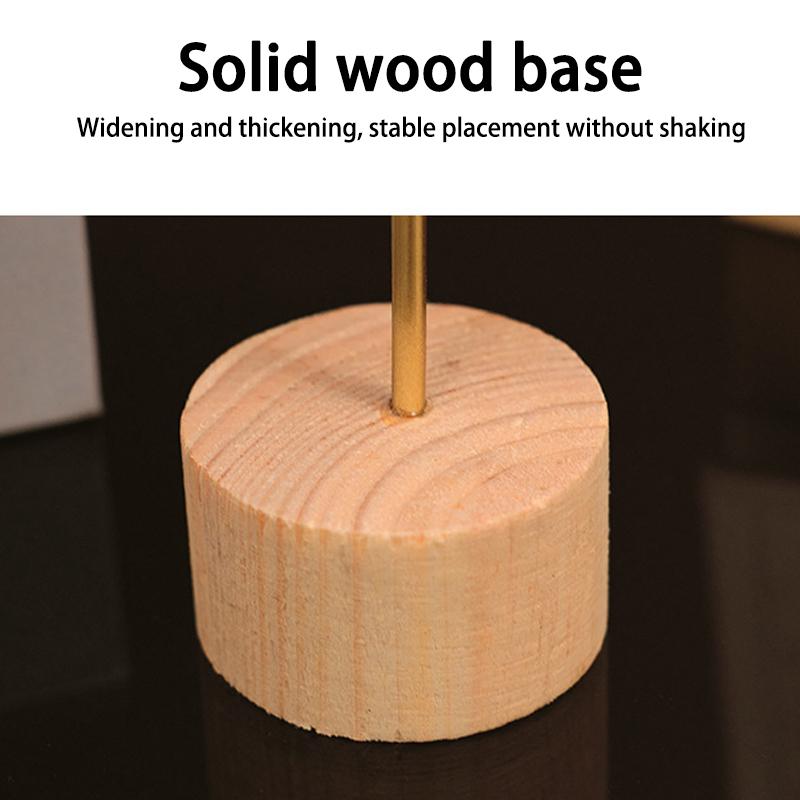 Nordischer Stil Leichter Luxus Metallhandwerk Kreative Heimdekorationen für Wohnzimmer Eingangsbereich Weinschrank Schmiedeeisen Ginkgoblatt