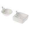 1:12 Dollhouse Miniature Bathroom Sink Ceramic Wash Basin Model Accessories Toys