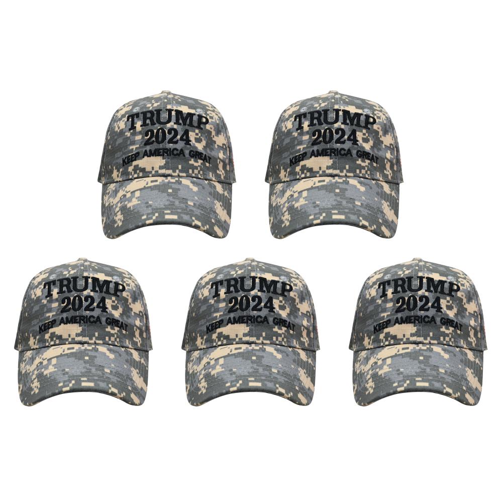

Бейсбольная кепка Trump 2024, повседневные регулируемые кепки-дальнобойщики для мужчин и женщин ( Camo)