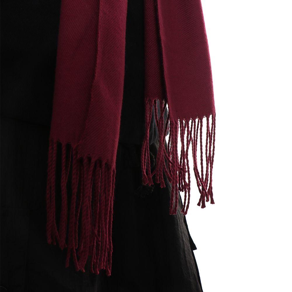 Business Autumn Winter Warm Long Shawl Cotton Scarf Pashmina Cotton Pure Color