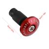 KIMISS Universal 1 Pair Motorcycle Grip Bar End with Handle Plug Cap for Most