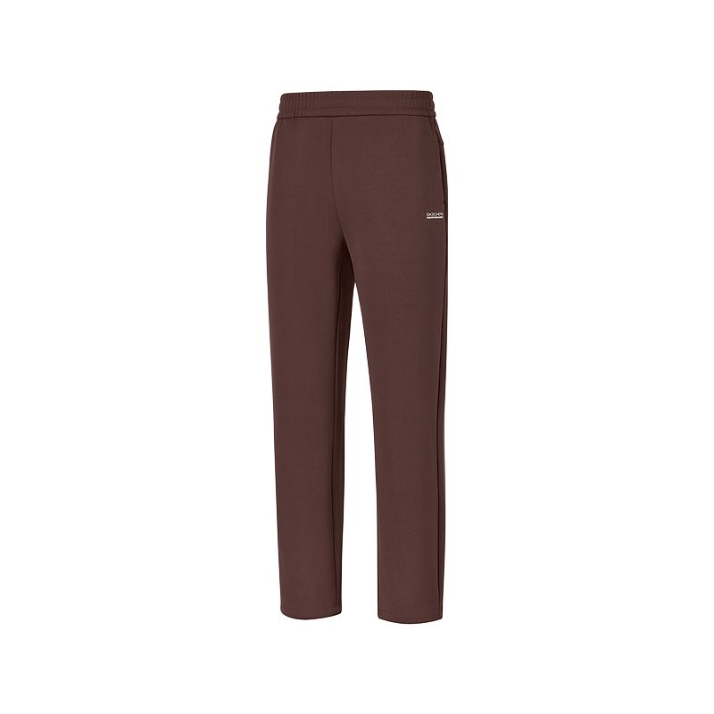 Skechers Knitted Long Pants Soft Comfortable Casual Versatile Knitted Sports Pants Men Bottoms P425M204-04ZT S