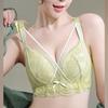 Adjustable Underwear for Women's Gathering Anti Sagging Summer Bra Thin Full Cup Plus Size Bra
