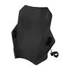 Motorcycle Windshield PC Metal Construction Universal Fitment Wind Noise Reduction Ergonomic Design Easy Assembly