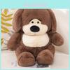 Cute Bean Dog Plush Toy Fluffy And Huggable Large Stuffed Animal For Birthdays