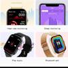 Smartwatch Men Women Sports Fitness Health Rate Monitor Bluetooth Call Digital Metal Gift Full Touch Gold Smart Watch